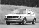 Image: VW Golf GTI (1975) - the GTI was initially only available in two colors - red and silver