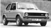 Image: VW Golf GTI (1975) - still with the pre-series GTI badge