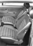 VW Golf GTI (1976) - Sitze mit Karomuster und gutem Seitenhalt