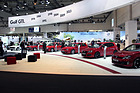 VW Golf GTI (1976) - sieben Generationen Golf GTI, hier nur sechs zu sehen (Techno Classica 2013)