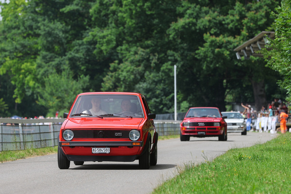 VW Golf GTI (1977) - Startfeld "AMAG Classic Gruppe" - Oldtimer GP Brugger Schachen 2024