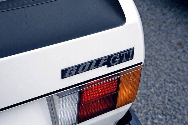 Bild VW Golf GTI (1978) - der berühmte Schriftzug