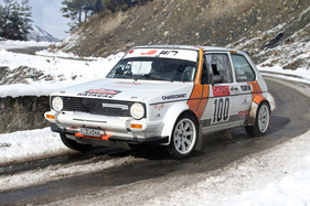 VW Golf GTI (1979) an der Rallye Monte Carlo Historique 2015 VW Golf GTI (1979) an der Rallye Monte Carlo Historique 2015
