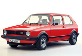 VW Golf GTI (1980) - bereits mit den schwarzen Stossstangen