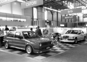 VW Golf GTI Horag (1985) - mit Turbomotor, optimiert werden auch Mercedes-Modelle - Genfer Automobilsalon 1985