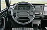 VW Golf GTI Sondermodell Pirelli (1983) - Interieur der Achtzigerjahre (© Volkswagen / Werk, 2007) VW Golf GTI Sondermodell Pirelli (1983) - Interieur der Achtzigerjahre (© Volkswagen / Werk, 2007)