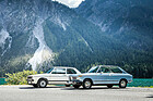 VW Golf GTI vs. BMW 1802 touring – Gewisse Designmerkmale teilen sich die ungleichen Gegner schon.