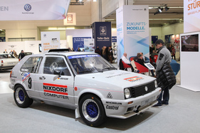 Bild VW Golf II (1987) - zweimotorige Version mit 653 PS für das Pikes Peak Bergrennen, restauriert 2017 bis 2018 (Techno Classica 2018)