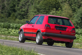 VW Golf II GTI (1989) - aus dieser Perspektive sahen ihn wohl die meisten