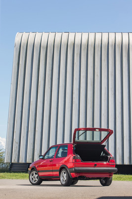 VW Golf II GTI (1989) - bis zum Stossfänger reichte die Heckklappe nicht