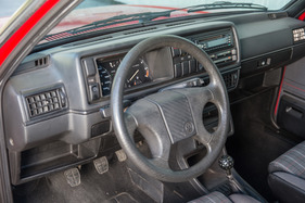 VW Golf II GTI (1989) - kein Lederlenkrad, immerhin war es geschäumt und griffsympathisch