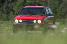 VW Golf II GTI (1989) - trotz 70 kg Zusatzgewicht handlich geblieben