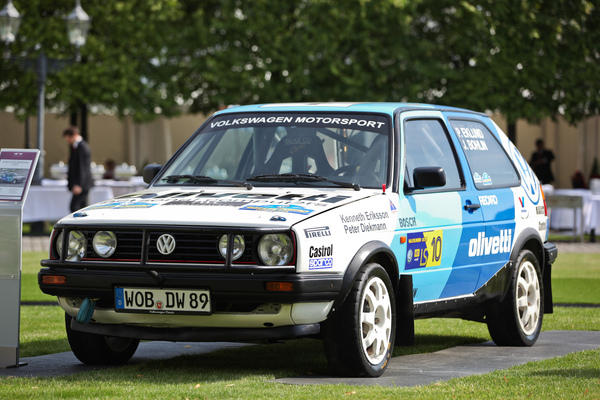 Image: VW Golf II GTI Bandama (1987) - in the special exhibition on Volkswagen's racing/rally history at the Schloss Bensberg Classics 2014
