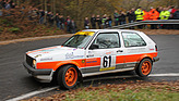 Bild: VW Golf II GTI - am Start der ADAC Rallye Köln-Ahrweiler 2012 mit Stefan Schultes (Startnummer 61)