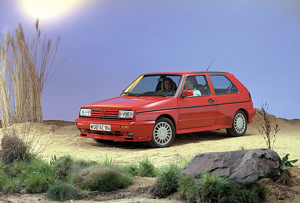 VW Golf Rallye (1989) – Pressefoto
