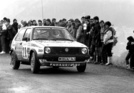 Bild: VW Golf - Wittmann auf seinem Golf bei der Rallye Monte Carlo 1986