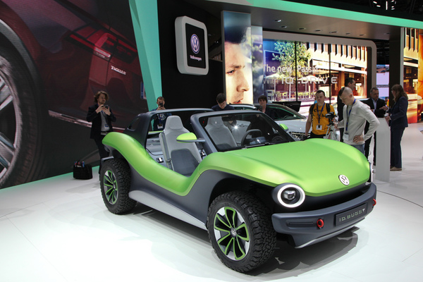 VW I.D. Buggy (2019) - gebaut wird er von Volkswagen nicht werden, aber andere sollen in die Bresche springen - Genfer Automobilsalon 2019