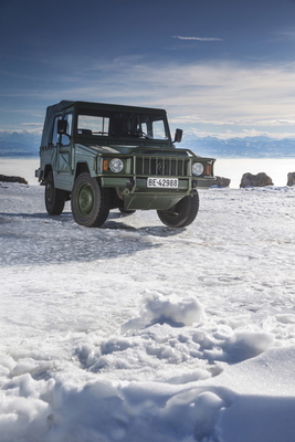 VW Iltis (1980) – Auf Schnee und Eis kommt der Allradantrieb wie gerufen