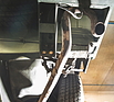 VW Iltis (1980) – Der Auspuff macht Umwege zugunsten des hinteren Rampenwinkels