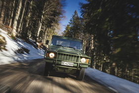 VW Iltis (1980) – Die Lenkung ist viel präziser als bei starrachsigen Zeitgenossen