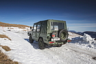 VW Iltis (1980) – Für die Bergauffahrt auf Schnee reichte gar der Hinterradantrieb