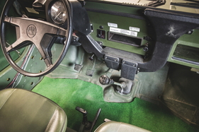 VW Iltis (1980) – Zwei Klappen zum Abzwacken von Heizluft für die Passagiere