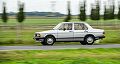 VW Jetta GLI (1980) – Dank dem GTI-Motor geht's zügig vorwärts.