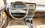 VW Jetta GLI (1980) – Das Zweispeichen-Lenkrad wirkt heute altmodisch.
