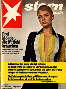 VW K 70 (1971) - Werbung in Deutschland - der Stern-Test von B. Busch