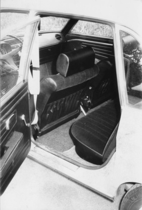 VW K 70 (1971) - viel Beinfreiheit vor der Rückbank VW K 70 (1971) - viel Beinfreiheit vor der Rückbank