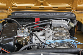 VW K 70 L (1970) - der Motor ist längs eingebaut