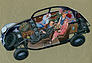 VW KDF-Wagen (1939) - Durchsichtszeichnung (Source: Archive) VW KDF-Wagen (1939) - Durchsichtszeichnung (Source: Archive)