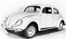 VW Käfer (1952) - Schwenkfenster vorne gab es ab Oktober 1952