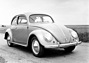 VW Käfer (1952) - bis März 1953 hatten die Käfer die charakteristischen Bretzel-Fenster mit Steg (© Archiv Automobil Revue) VW Käfer (1952) - bis März 1953 hatten die Käfer die charakteristischen Bretzel-Fenster mit Steg (© Archiv Automobil Revue)