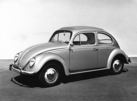 VW Käfer (1958) - ab August 1958 mit grossem Aussenspiegel