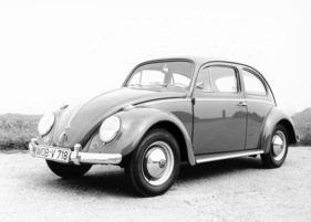VW Käfer (1961) - assymetrisches Abblendlicht gab es ab August 1960