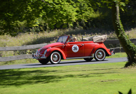 VW Käfer Cabriolet (1959) - an der Rallye Historique anlässlich der Schloss Bensberg Classics 2012