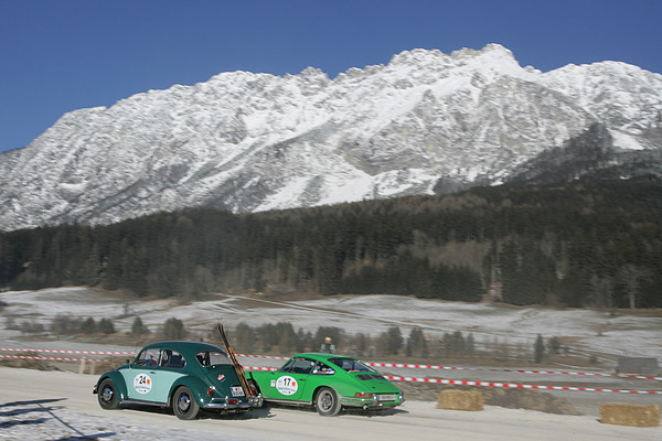 VW Käfer an der Planai Classic 2010