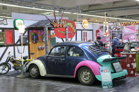 VW Käfer 1200 (1968) - "Schult-Umbau" (Techno Classica 2017)