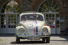 VW Käfer 1200 Export "Herbie" (1960) - an der Rallye Historique anlässlich der Schloss Bensberg Classics 2015
