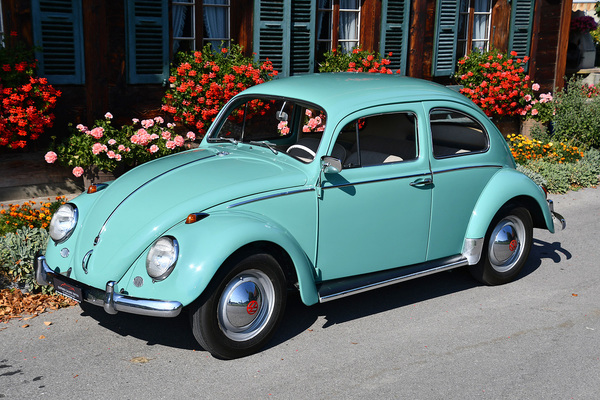 VW Käfer 1200 de Luxe (1962) - als Lot 62 an der Versteigerung der Oldtimer Galerie in Toffen am 19. Oktober 2019