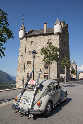 VW Käfer 1300L (1969) - an der 16. OCC Jungfrau-Rallye 2021