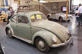 VW Käfer (1951) - ein Scheunenfund, angeboten für Euro 39'000 - Techno Classica 2015