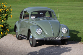 VW Käfer (1952) - noch mit 1,1-Liter-Motor, aus erster Hand, nur Lack erneuert - Classic-Gala Schwetzingen 2018 VW Käfer (1952) - noch mit 1,1-Liter-Motor, aus erster Hand, nur Lack erneuert - Classic-Gala Schwetzingen 2018