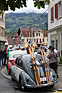 Image: VW Beetle (1953) - with historic ski equipment - O-iO 2016