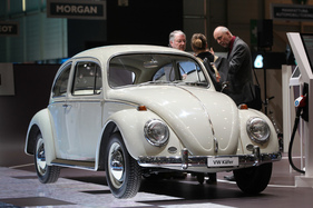 VW Käfer (1962) - auf dem Stand der Erdölvereinigung - Genfer Automobilsalon 2019 VW Käfer (1962) - auf dem Stand der Erdölvereinigung - Genfer Automobilsalon 2019