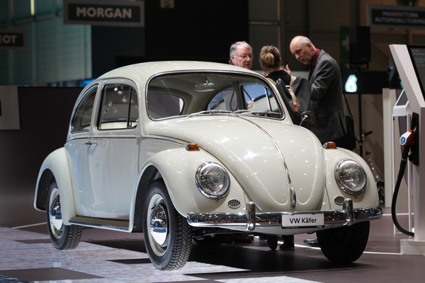 VW Käfer (1962) - auf dem Stand der Erdölvereinigung - Genfer Automobilsalon 2019