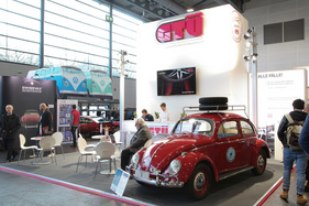 VW Käfer (1965) - ein ganz besonderer Käfer, denn er fuhr in Australien und durch die Antarktis - Bremen Classic Motorshow 2020