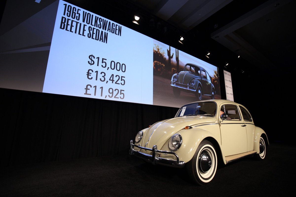 VW Käfer (1965) - für USD 16'800 verkauft - RM/Sotheby's Arizona 2017