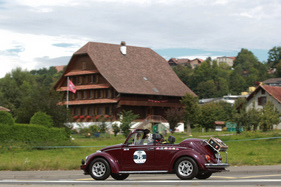 VW Käfer (1970) - an der OCC Jungfrau Rallye 2020